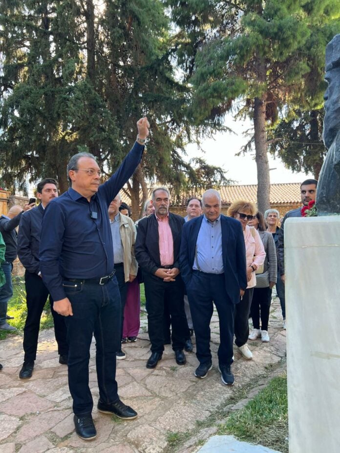 Σωκράτης Φάμελλος στο Μπλόκο της Κοκκινιάς και τη Νίκαια με μήνυμα αντίστασης και αλλαγής